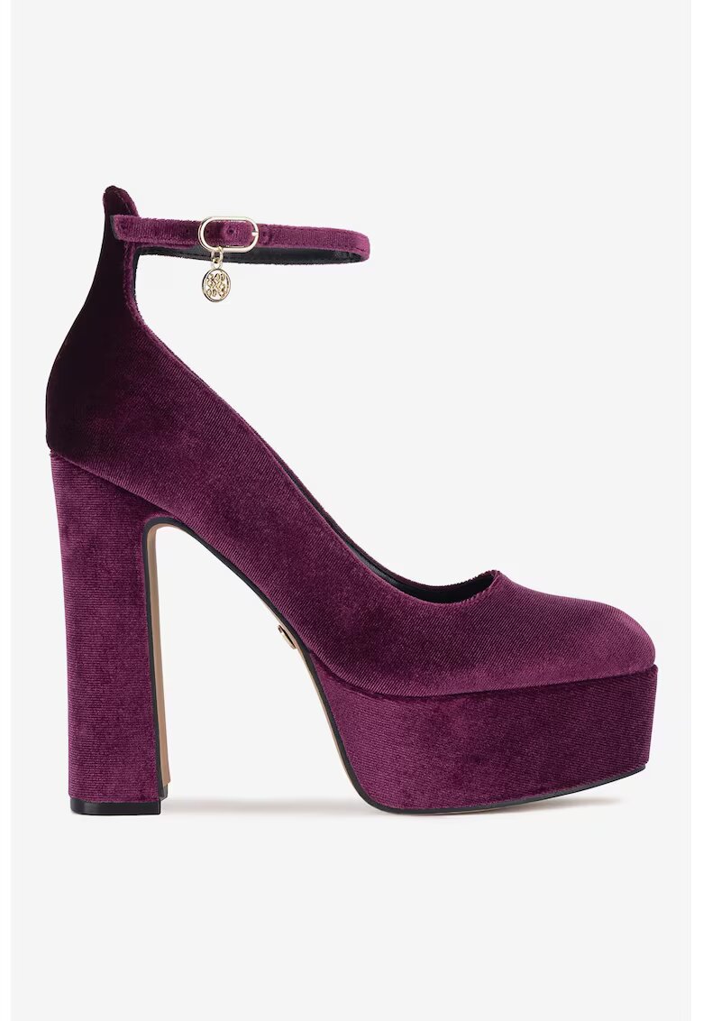 NINE WEST Pantofi dama 5905588931416 - Textil - Violet - Violet