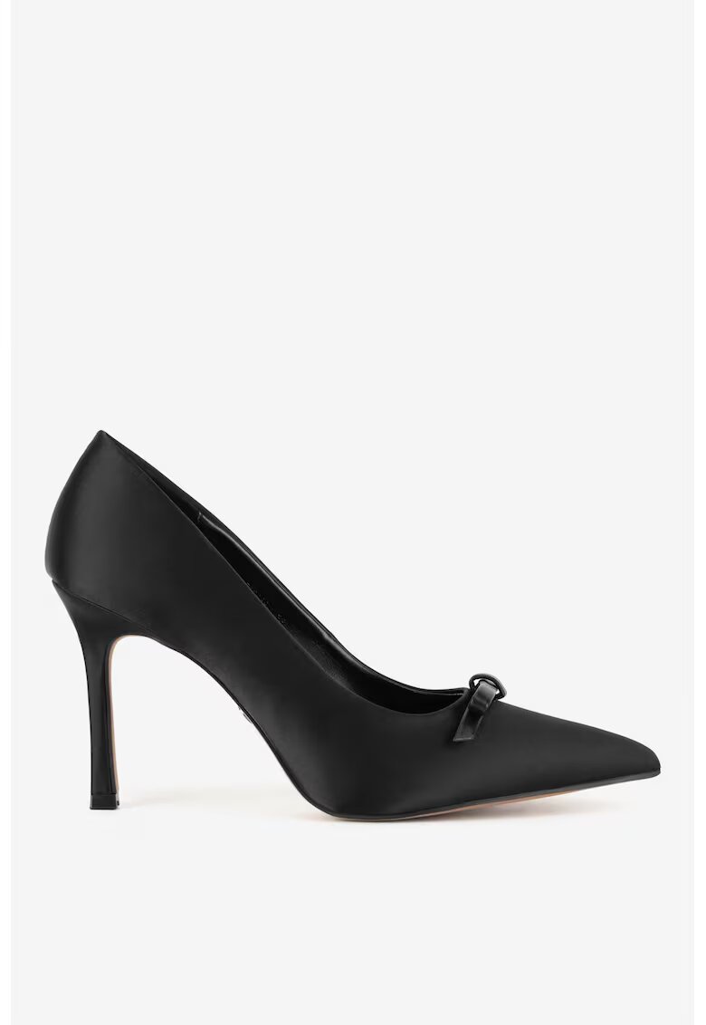 NINE WEST Pantofi dama 5905588985358 - Textil - Negru - Negru
