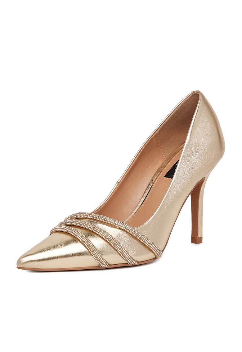 NINE WEST Pantofi dama - CEO-MARIAM-01 - auriu - toc