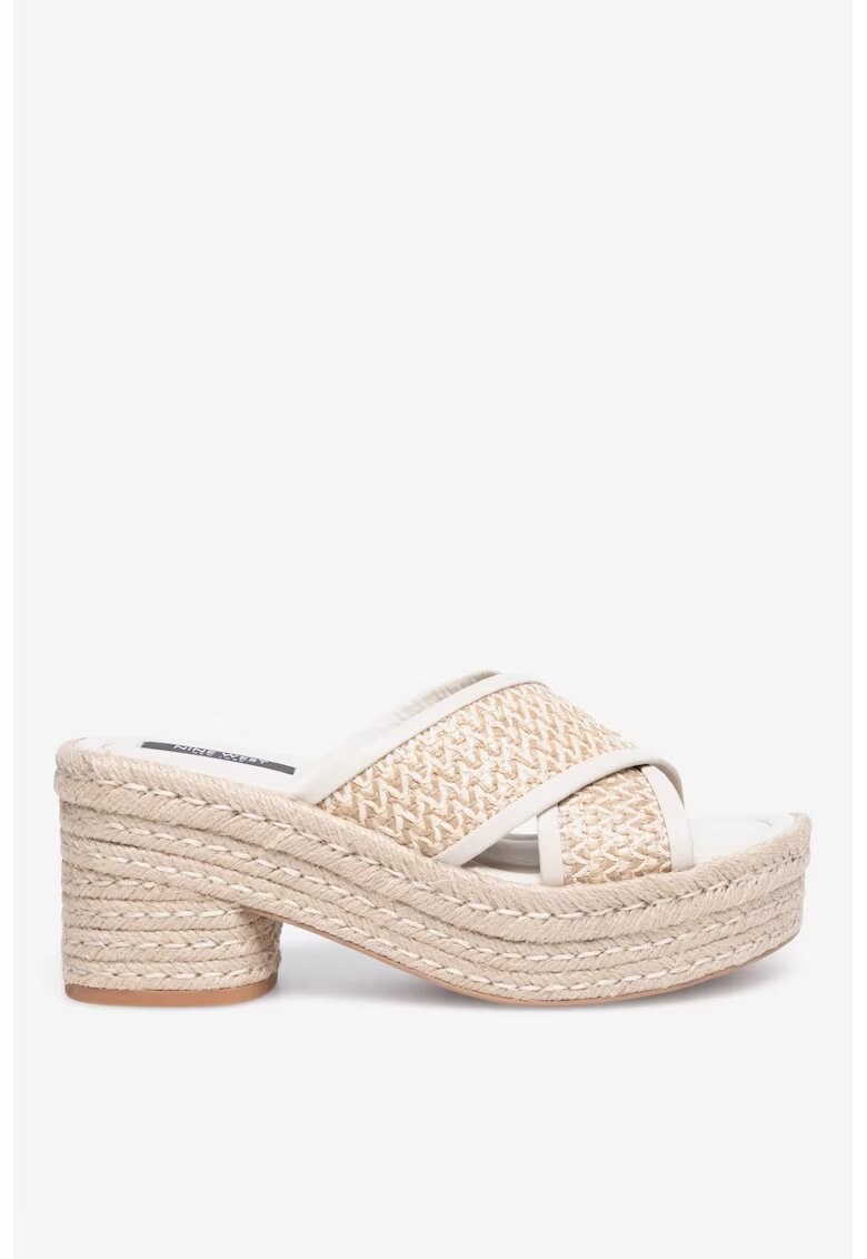 NINE WEST Papuci dama 5905588563549 - Textil - Bej - Bej