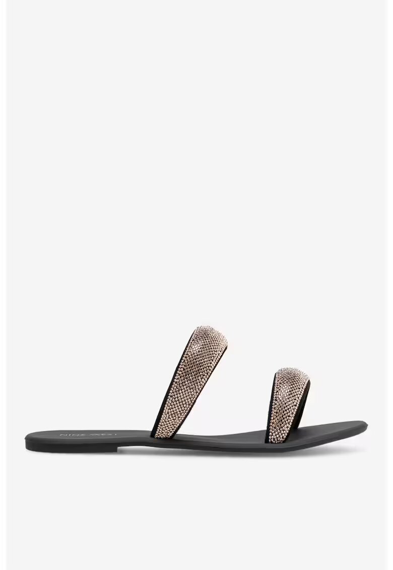 NINE WEST Papuci dama 5905588568971 - Textil - Negru - Negru