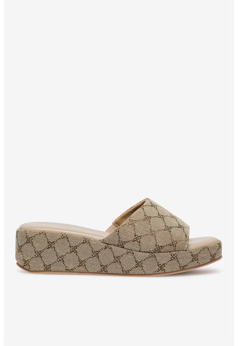 NINE WEST Papuci dama 5905588650904 - Textil - Bej - Bej