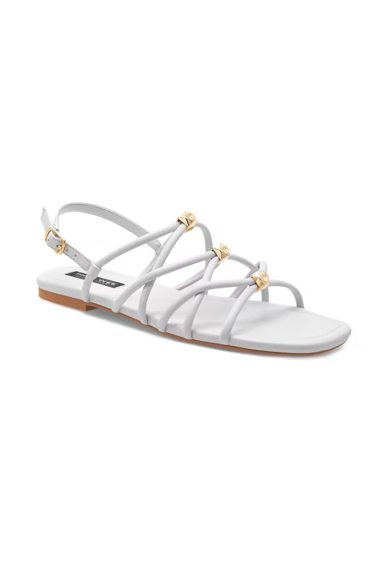 NINE WEST Sandale dama - 555490 - Piele ecologica - Alb