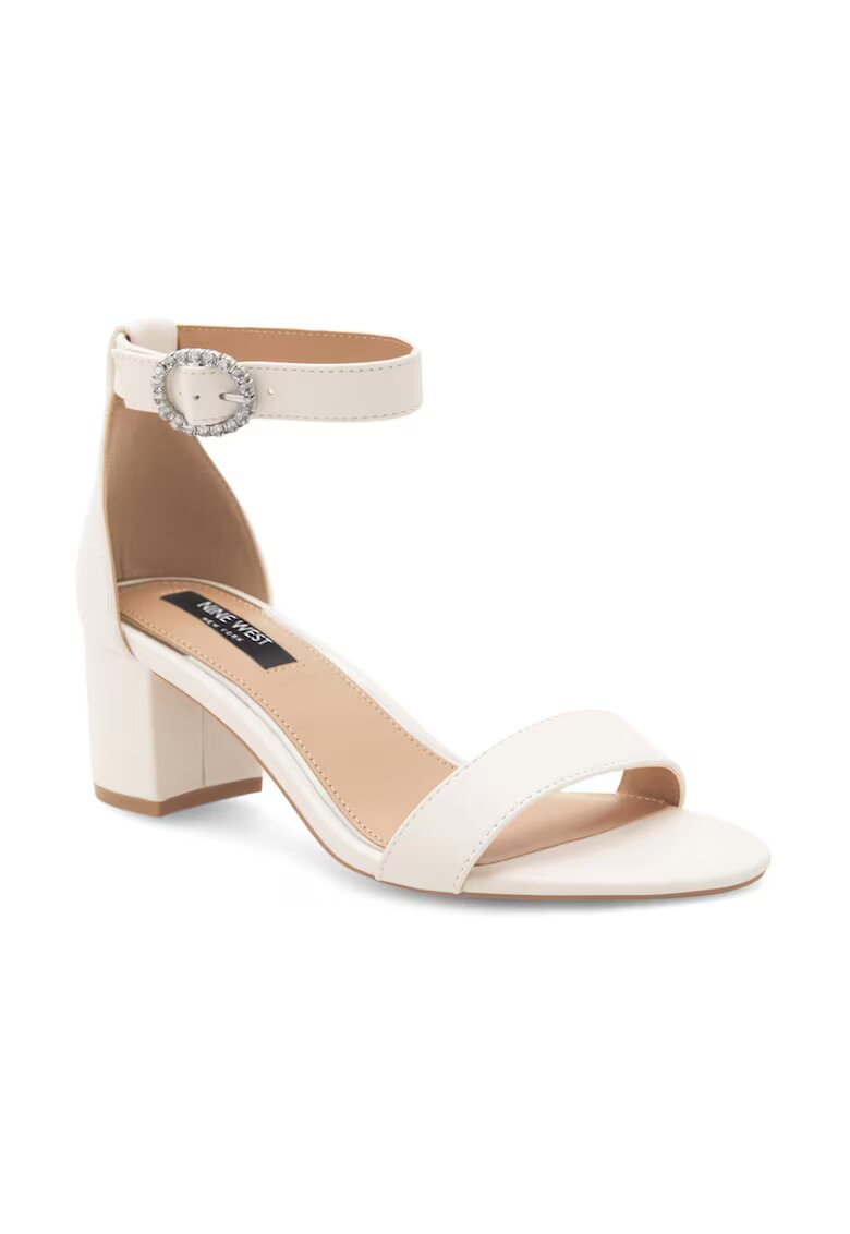 NINE WEST Sandale dama - 562016 - Piele ecologica - Alb