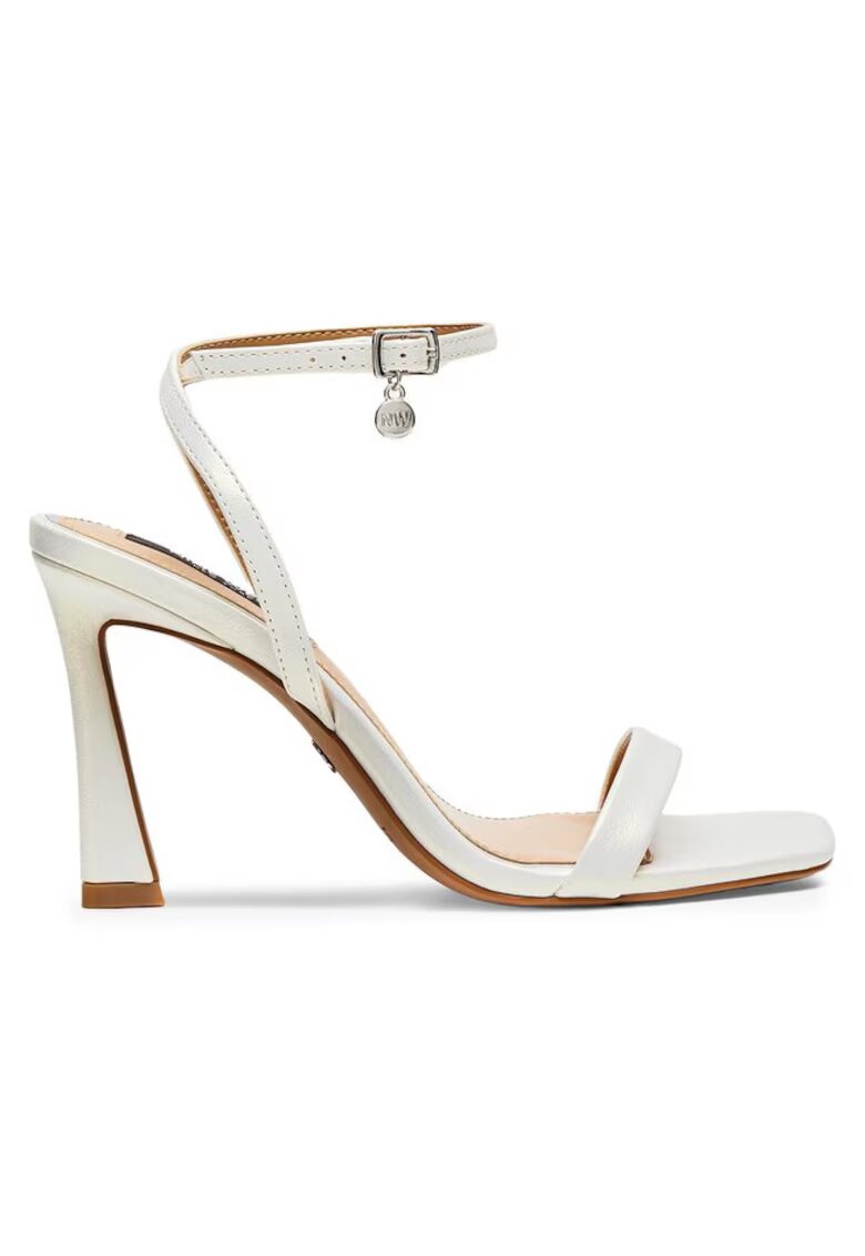 NINE WEST Sandale dama - 585657 - Piele ecologica - Alb