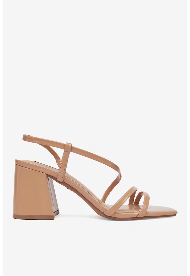 NINE WEST Sandale dama 5904862875200 - Piele ecologica - Bej - Bej