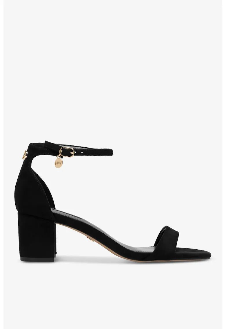 NINE WEST Sandale dama 5905588531005 - Textil - Negru - Negru