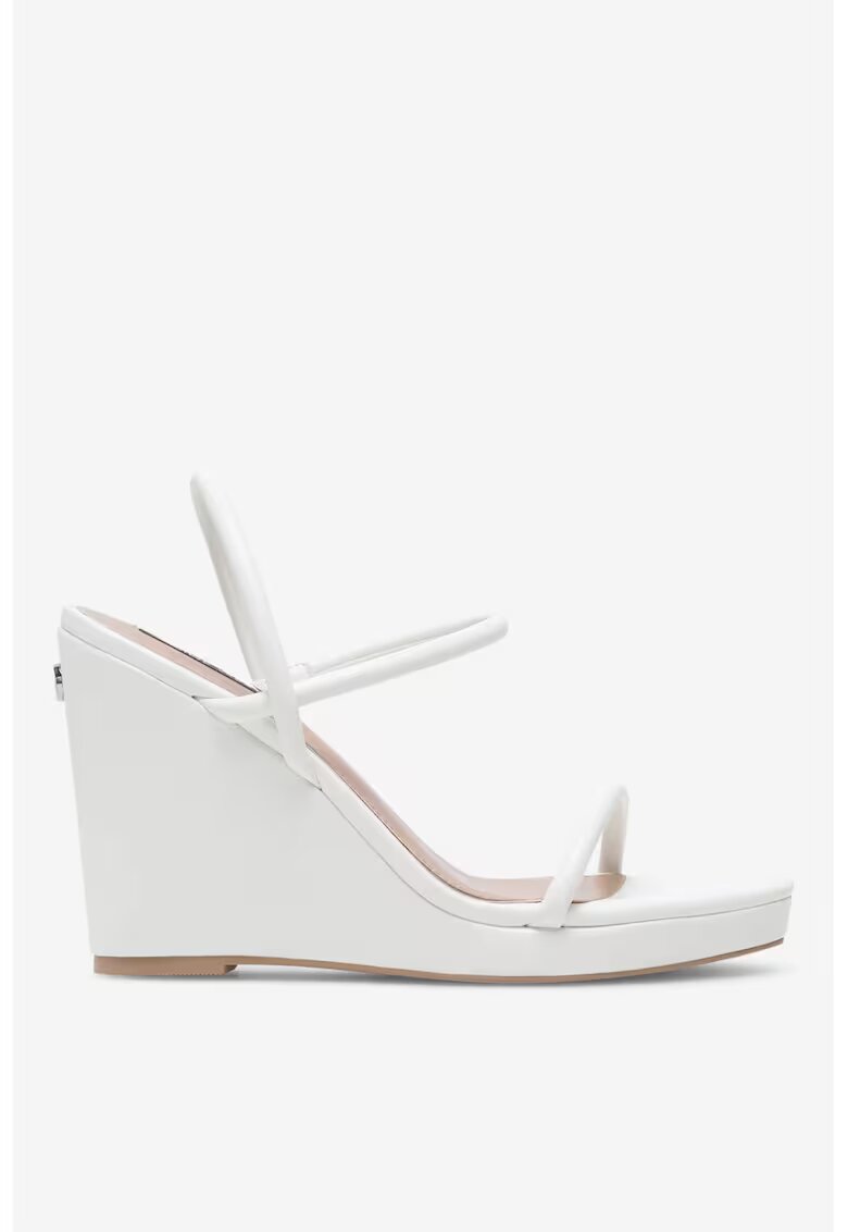 NINE WEST Sandale dama 5905588559887 - Sintetic - Alb - Alb