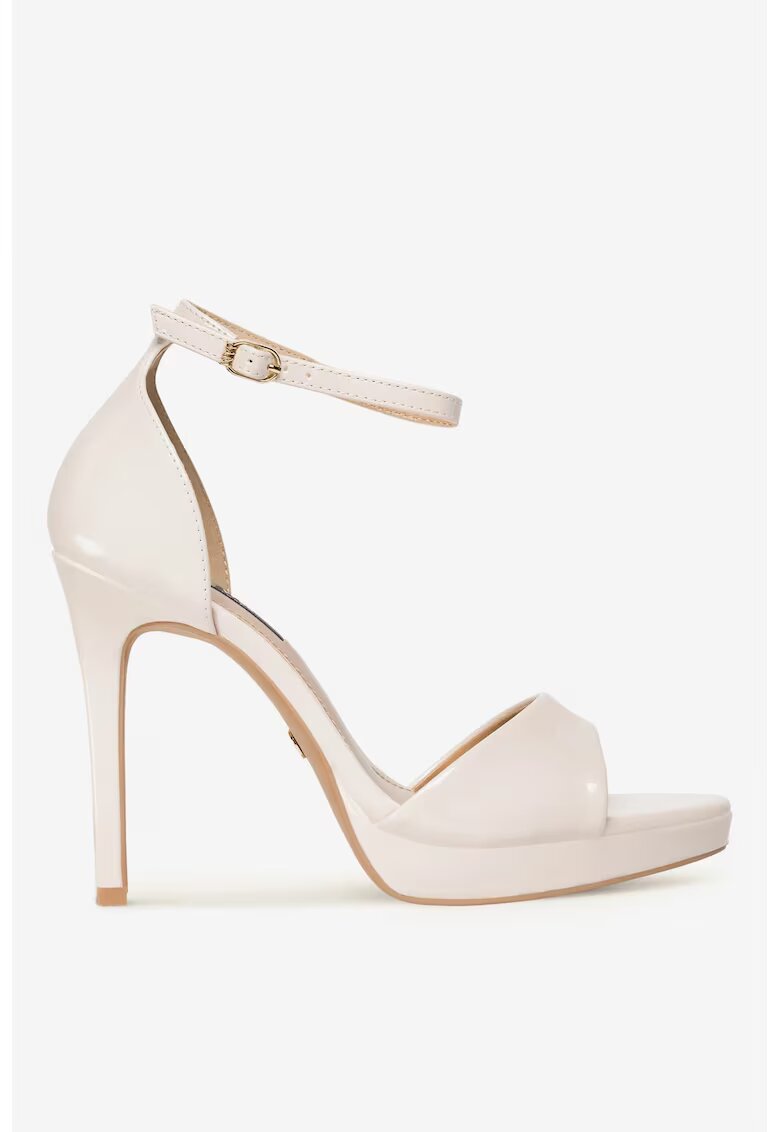 NINE WEST Sandale dama 5905588592136 - Sintetic - Alb - Alb