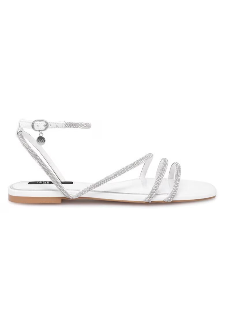 NINE WEST Sandale dama - 590558859514436 - Sintetic - Alb