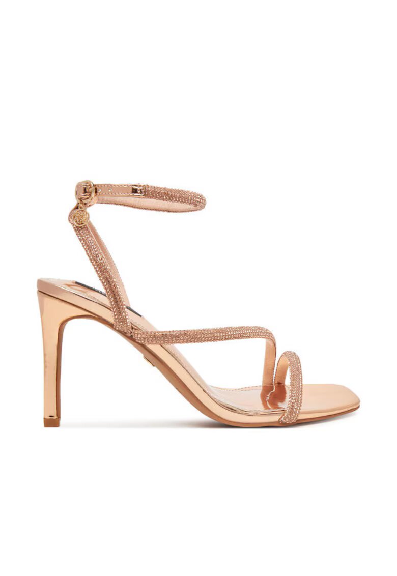 NINE WEST Sandale dama - Cu toc - Auriu