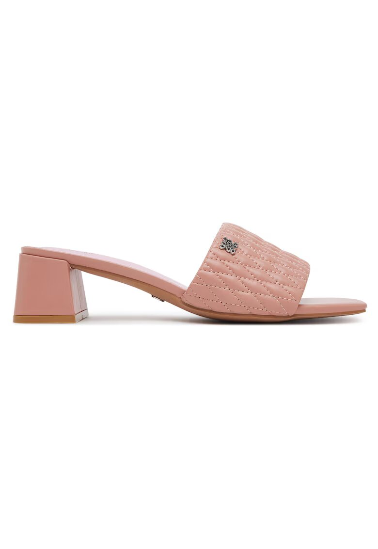 NINE WEST Slapi cu toc de dama - roz