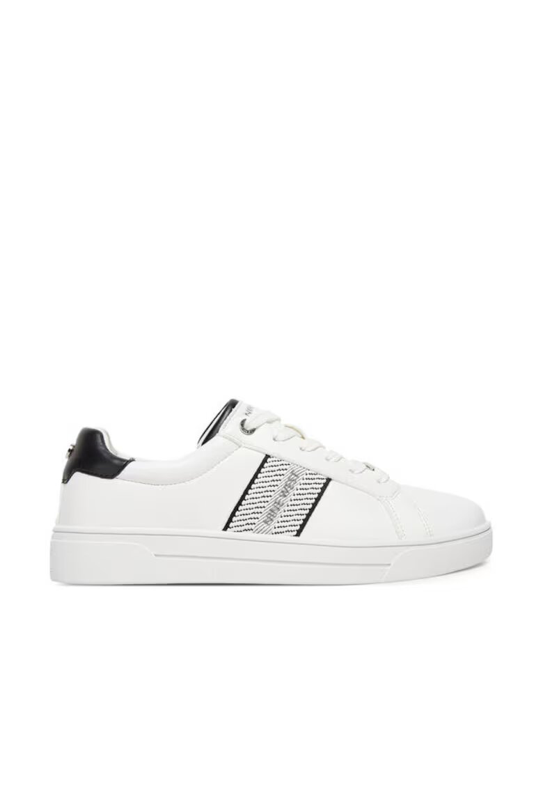 NINE WEST Tenisi dama - alb/negru