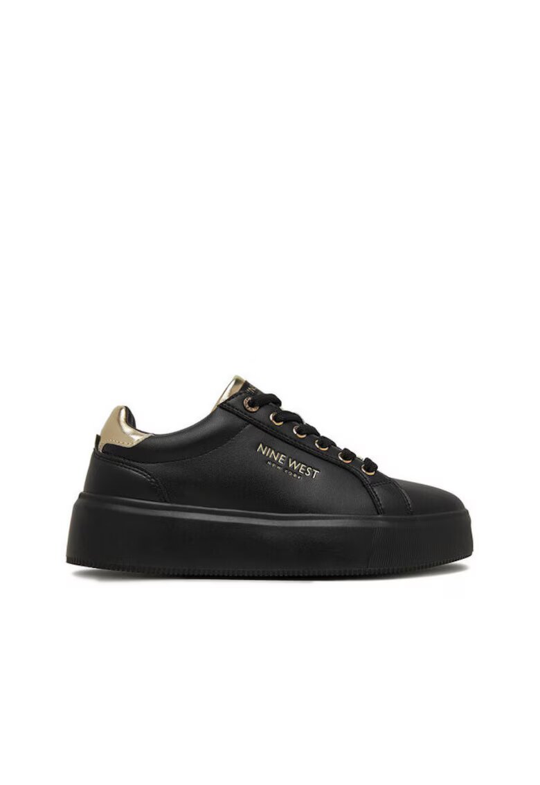 NINE WEST Tenisi dama - negri/aurii