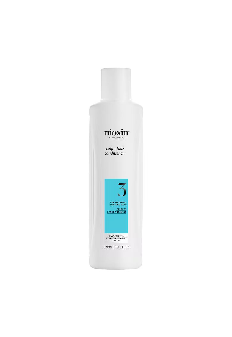 Nioxin Balsam profesional fortifiant impotriva ruperii System 3 Scalp + Hair - 300 ml