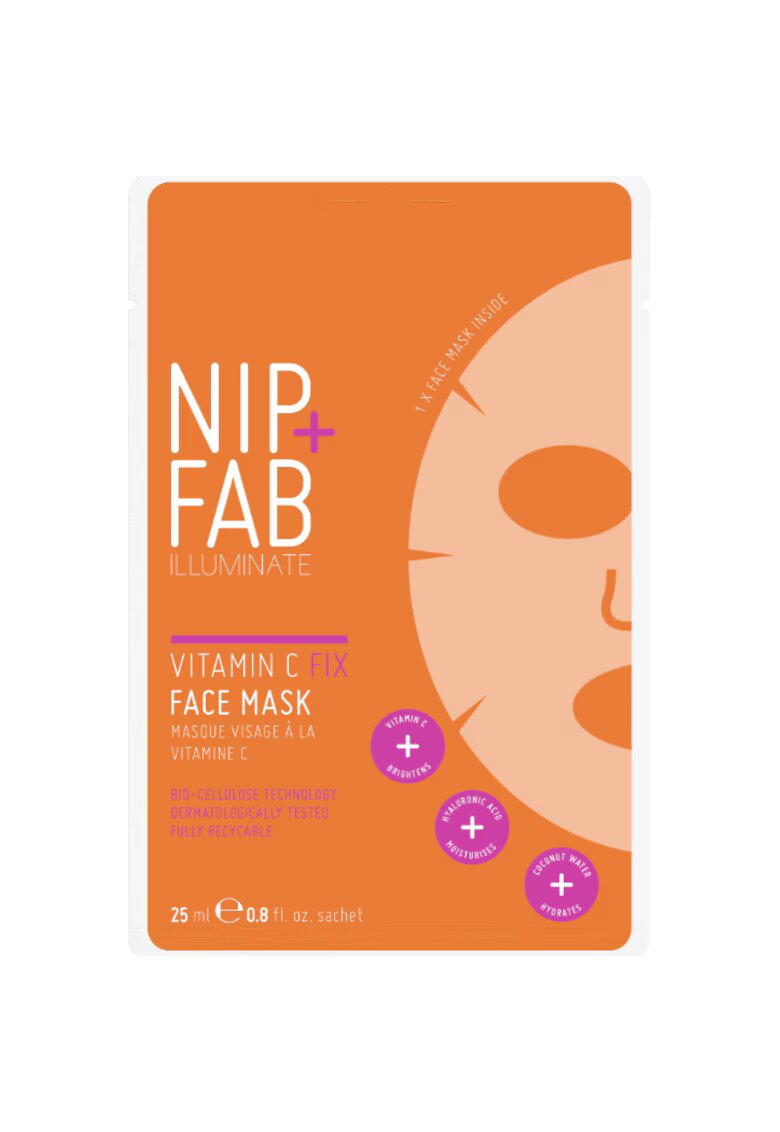 NIPFAB Masca servetel pentru fata Vitamin C - 25 ml