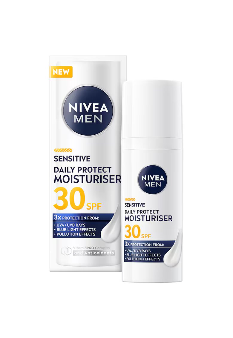 Nivea Crema hidratanta pentru fata MEN Sensitive SPF 30 - 50 ml
