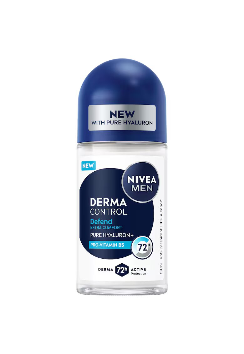 Nivea Deodorant roll-on MEN Derma Control - protectie Deodoranta 72 de ore - 50 ml