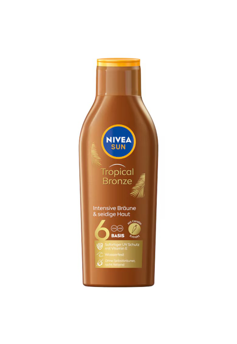 Nivea Lotiune autobronzanta cu protectie solara SUN cu SPF6 - 200 ml