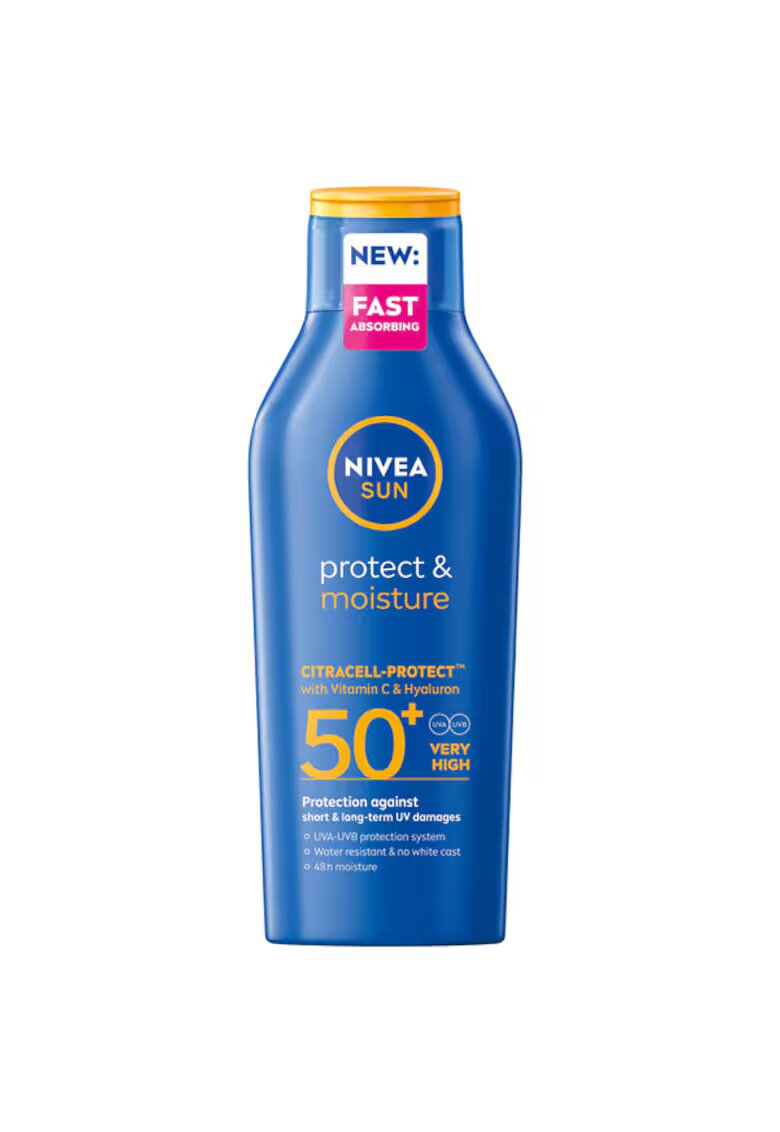 Nivea Lotiune Sun Protect & Moisture SPF 50+ - 400 ml