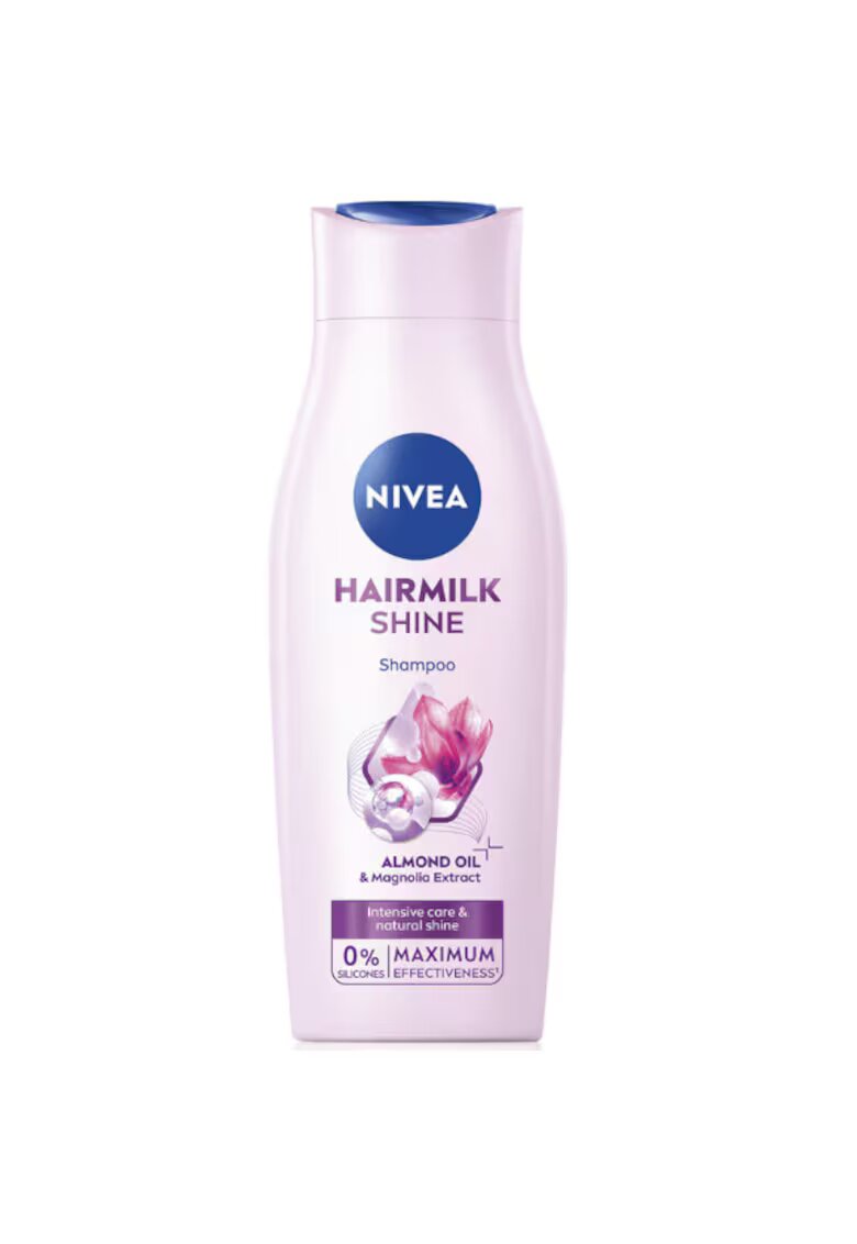 Nivea Sampon Hairmilk Shine pentru par lipsit de vitalitate - 400 ml