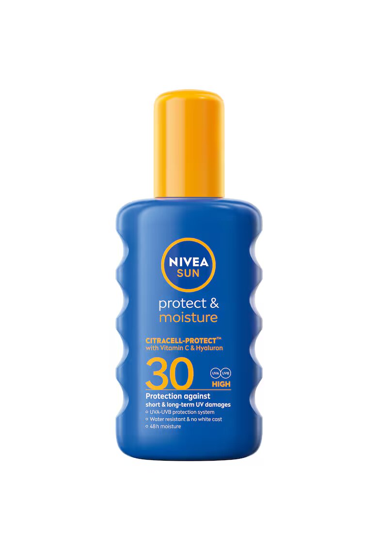 Nivea Spray cu protectie solara Sun Protect & Moisture cu SPF 30 - 200 ml