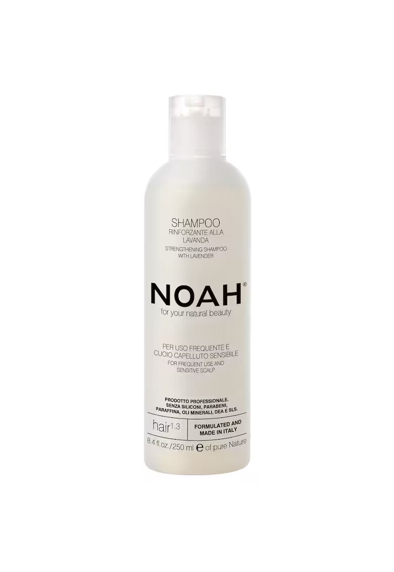 NOAH Sampon natural fortifiant cu lavanda pentru uz frecvent si scalp sensibil (1.3) - 250 ml