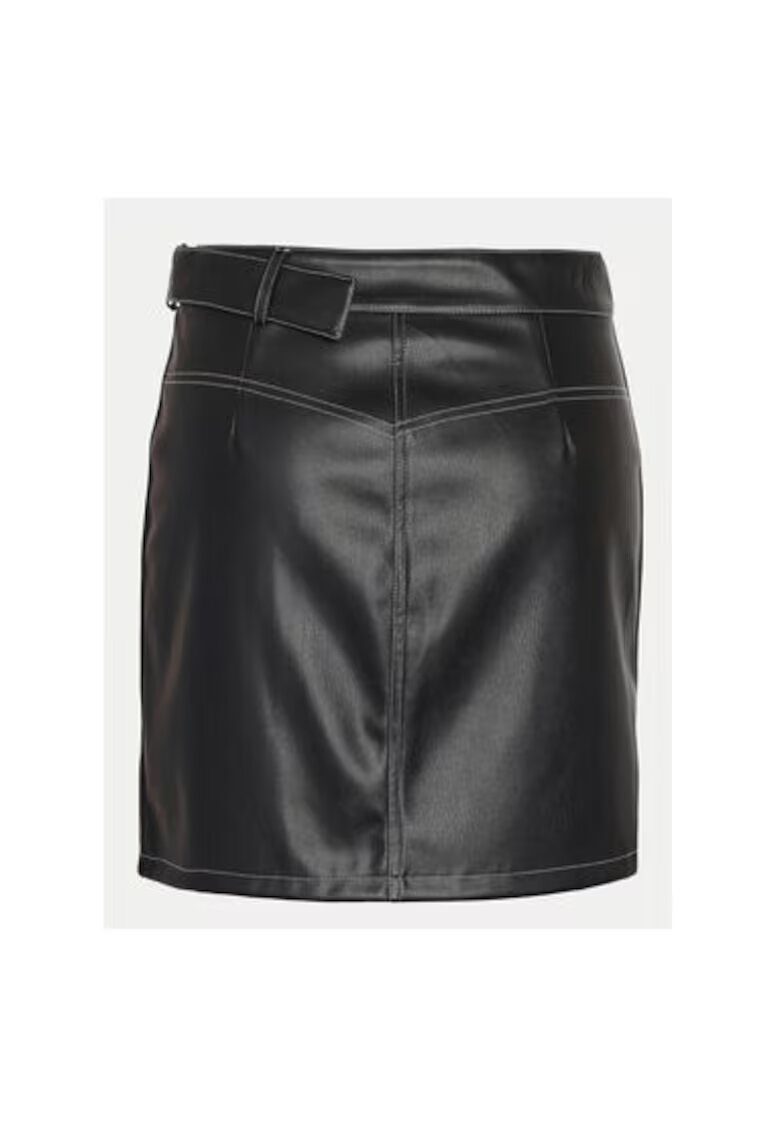 Noisy May Fusta dama - 304870163 - Piele ecologica - Negru - Negru
