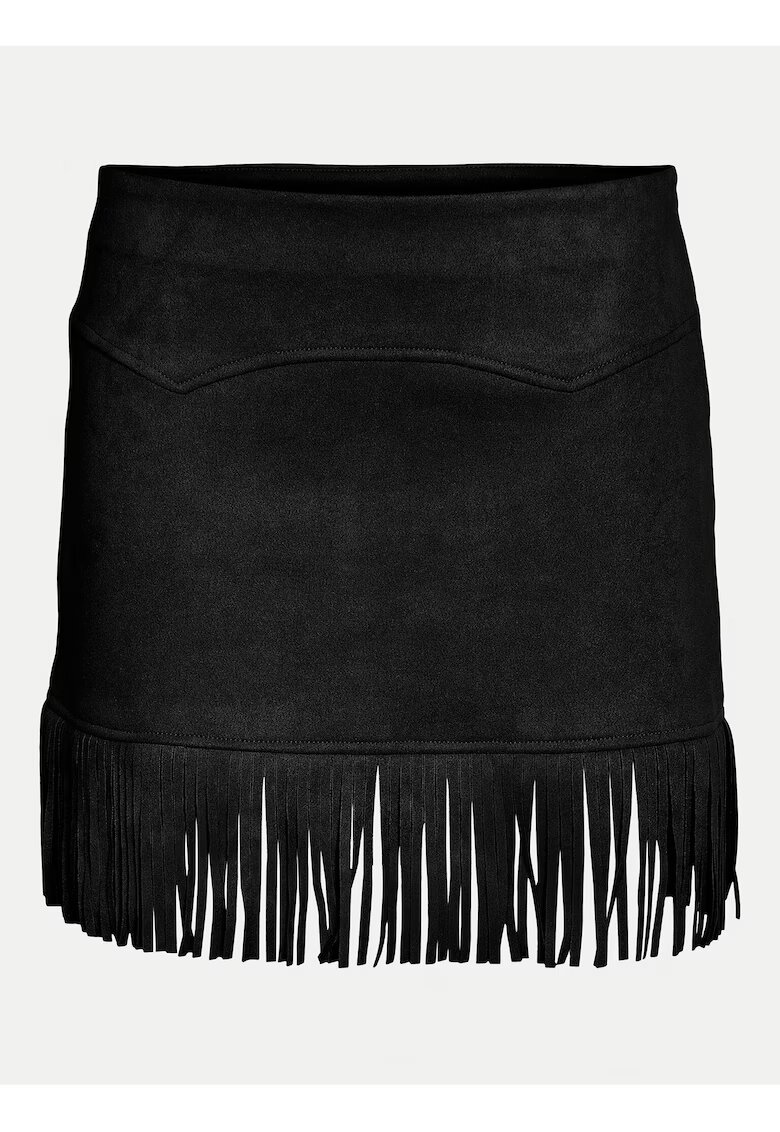 Noisy May Fusta dama - piele ecologica - negru