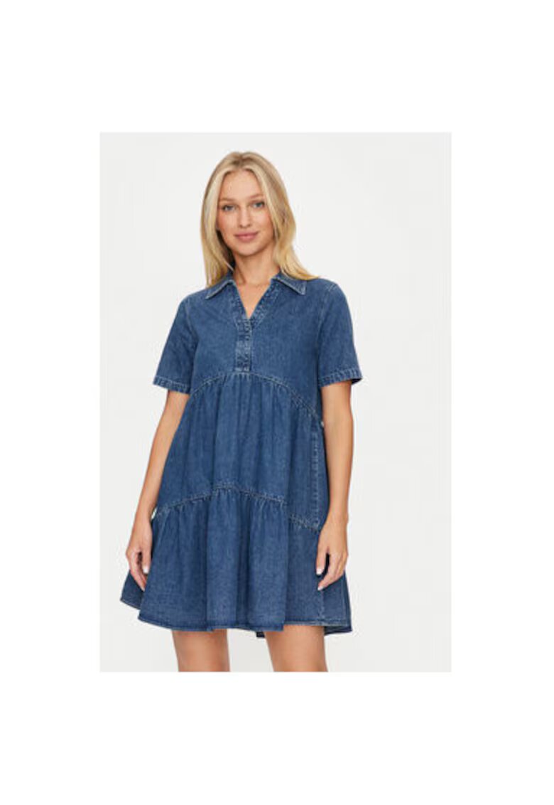 Noisy May Rochie dama - 304042201 - Albastru - Bumbac - Albastru
