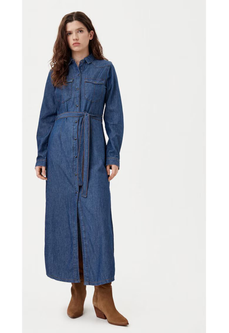 Noisy May Rochie dama - 304807848 - Bumbac - Albastru - Albastru