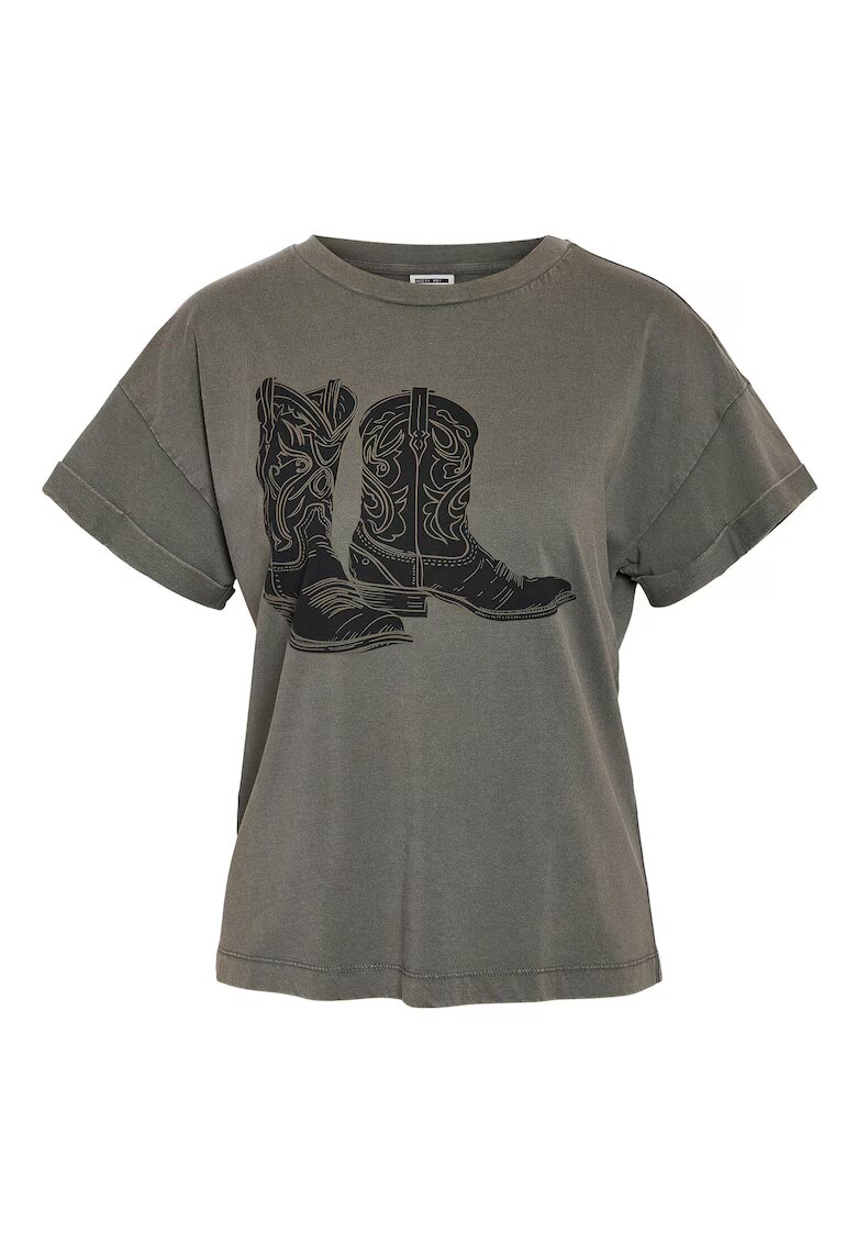 Noisy May Tricou dama 27030135 - Bumbac - 64987 - Gri