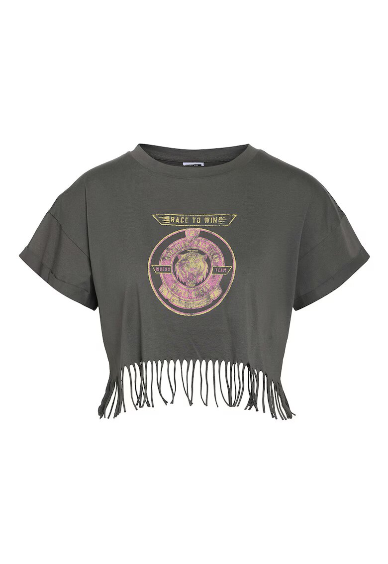Noisy May Tricou dama 27033386 - Bumbac - Gri - Gri