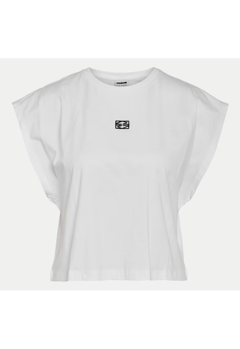 Noisy May Tricou dama 27033493 - Bumbac - Alb - Alb