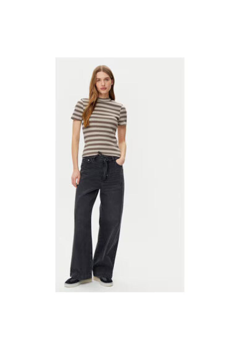 Noisy May Tricou dama - 304808067 - Bumbac - Gri - Gri