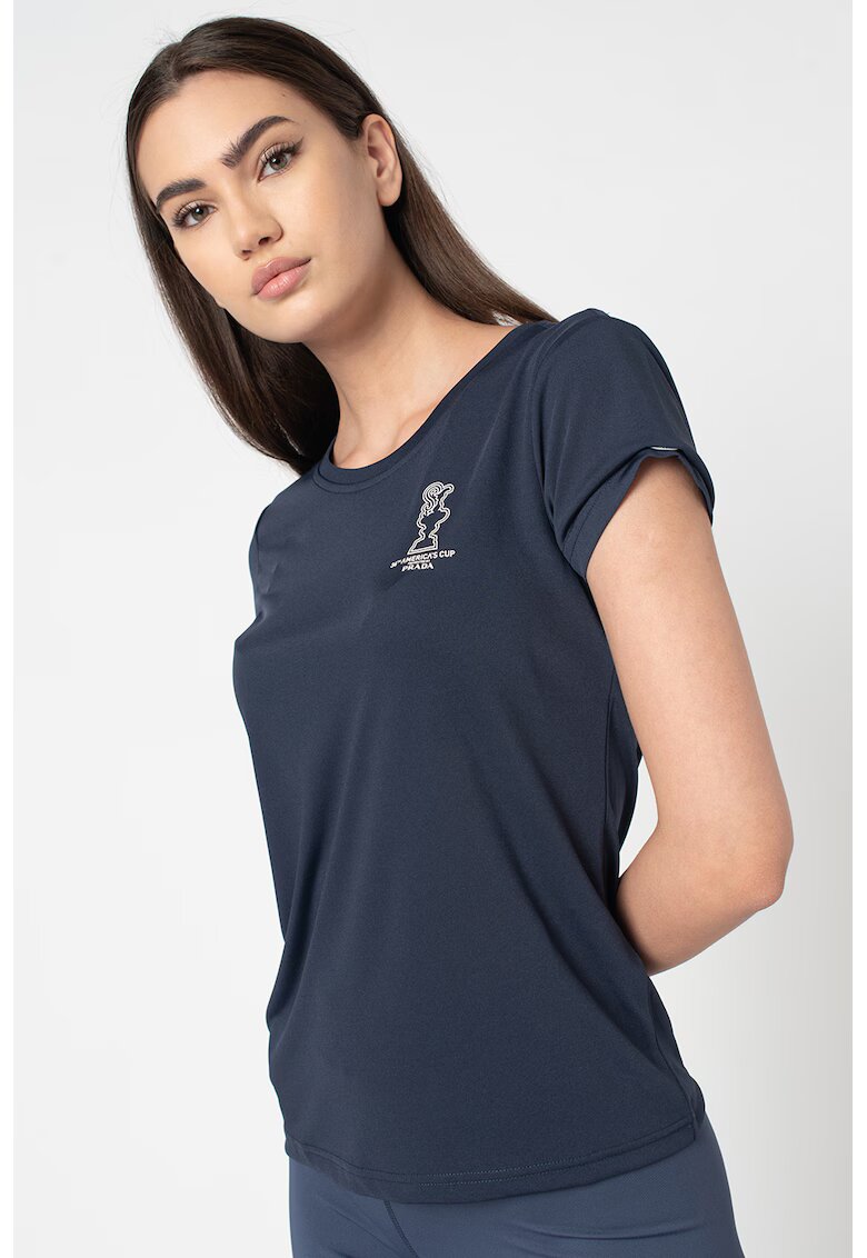 North Sails by Prada Tricou cu logo pe piept Foehn - Bleumarin