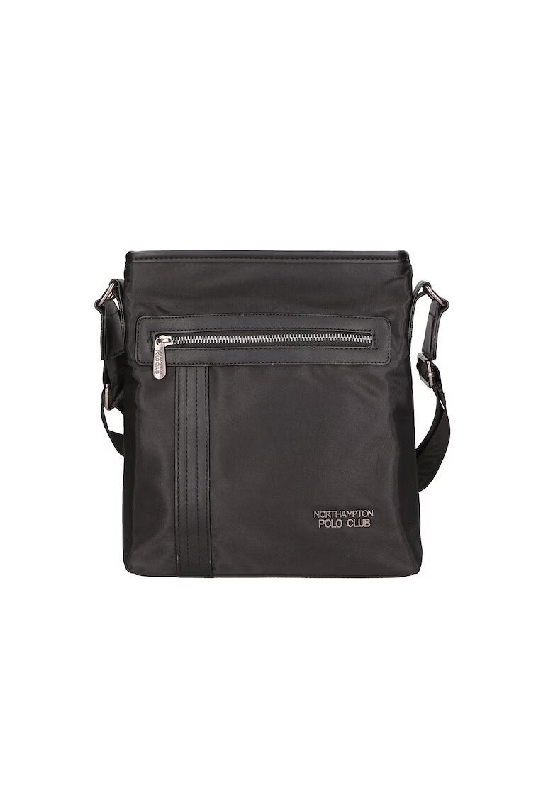 Northampton Polo Club Geanta crossbody cu logo - Negru