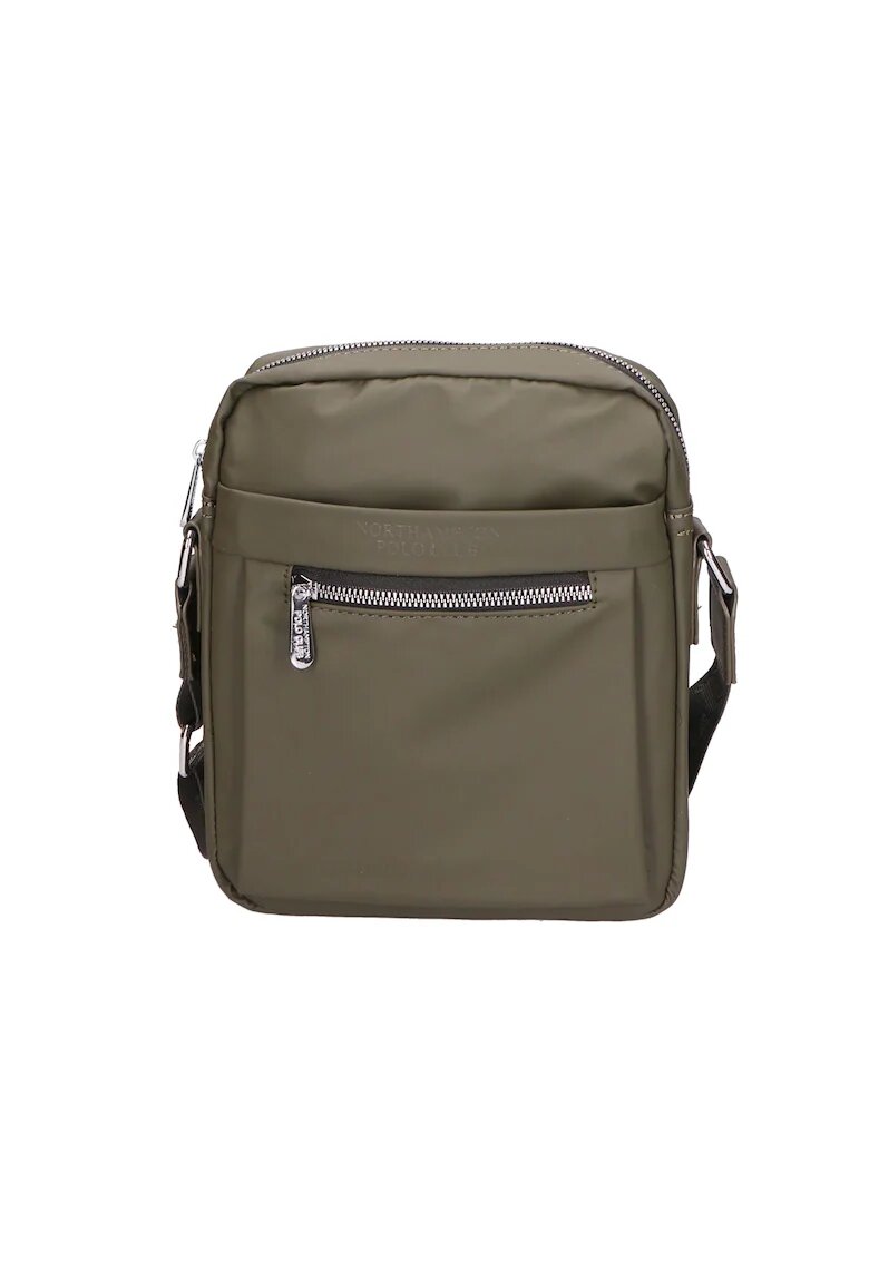 Northampton Polo Club Geanta crossbody cu logo - Verde