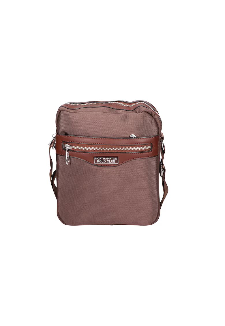 Northampton Polo Club Geanta crossbody de material textil - Maro