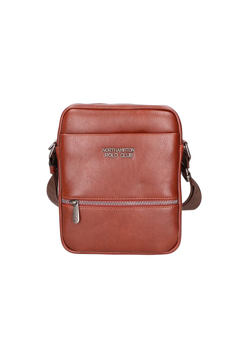 Northampton Polo Club Geanta crossbody de piele ecologica - Maro