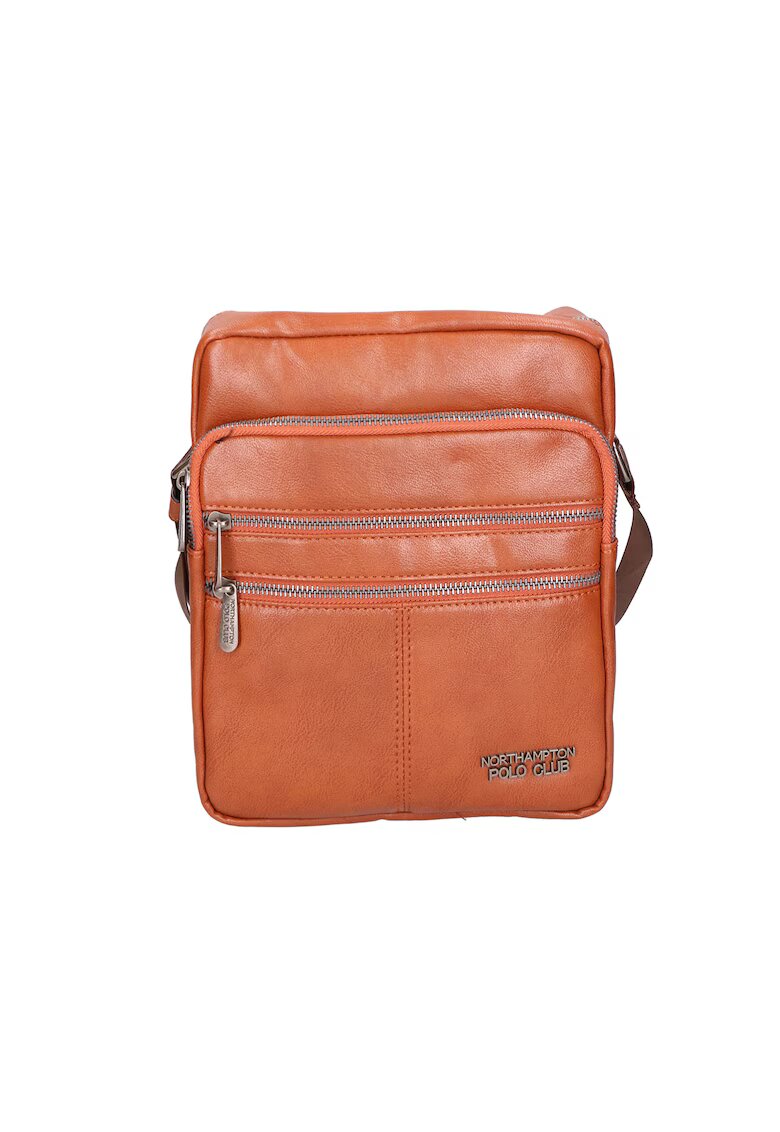 Northampton Polo Club Geanta crossbody de piele ecologica - Maro