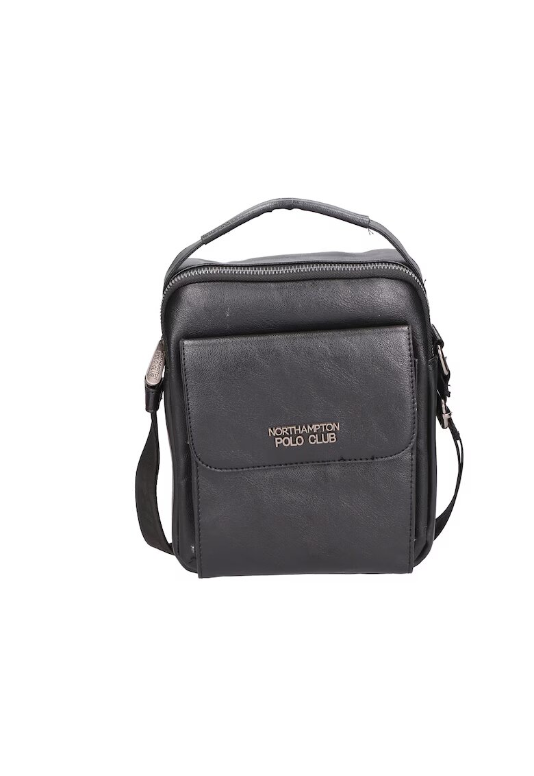 Northampton Polo Club Geanta crossbody de piele ecologica - Negru