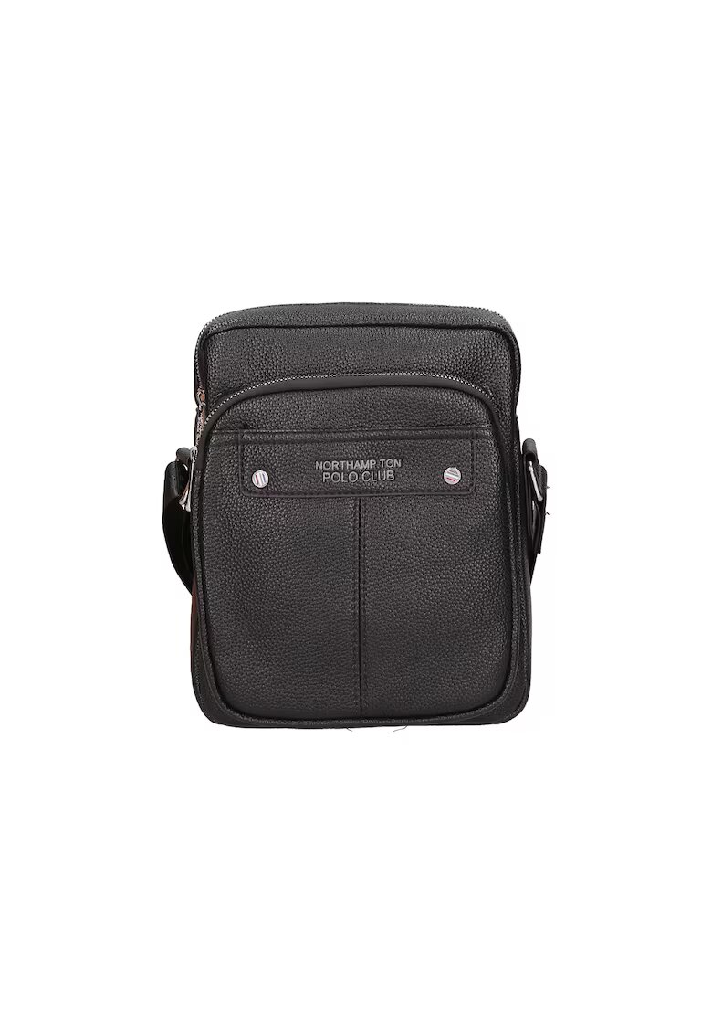 Northampton Polo Club Geanta crossbody de piele ecologica - Negru