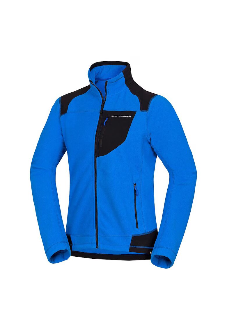 NORTHFINDER Bluza din fleece NorthPolar pentru barbati Bendik - Albastru deschis