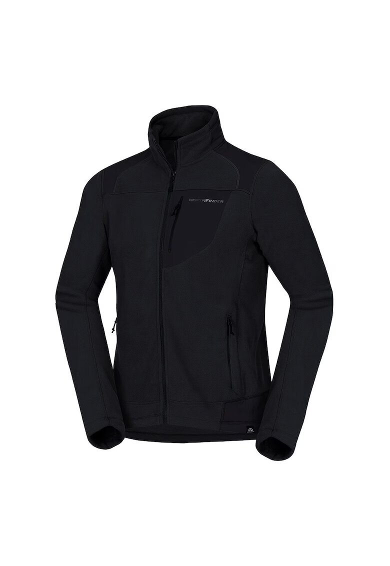 NORTHFINDER Bluza din fleece NorthPolar pentru barbati Bendik - Negru