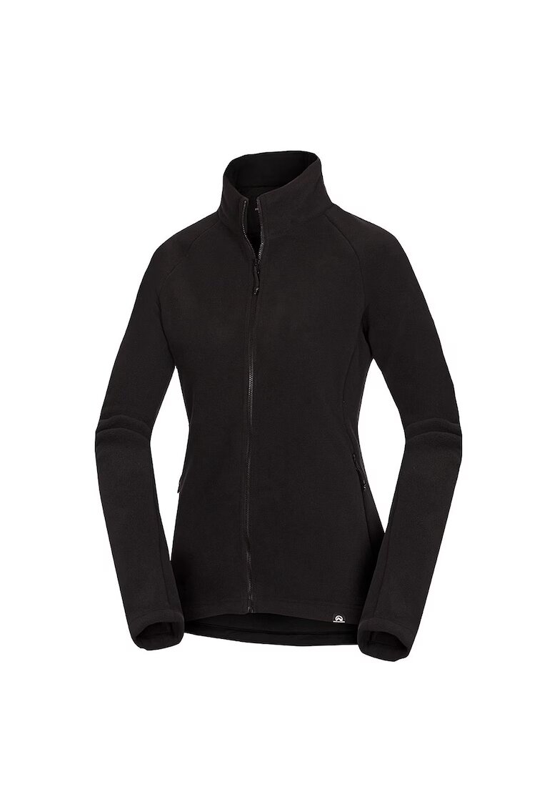 NORTHFINDER Bluza fleece polar pentru femei Polartec® Micro200 Priecna - Negru
