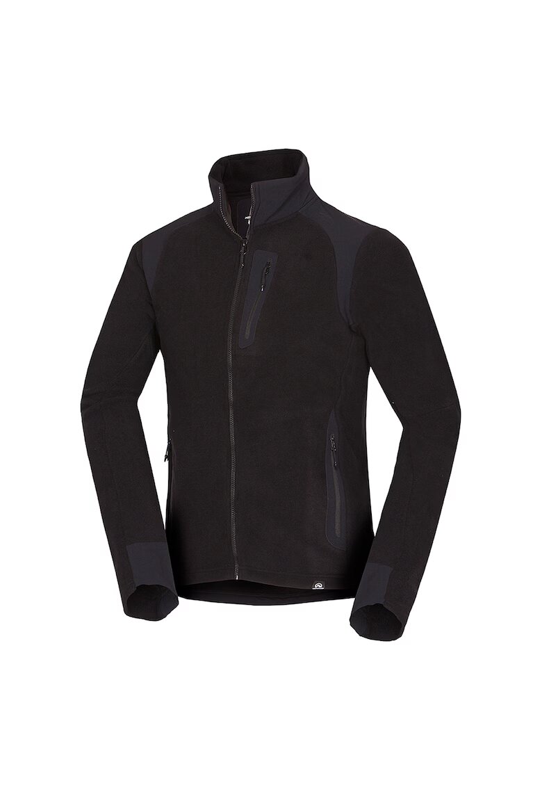 NORTHFINDER Bluza fleece Polartec®Micro 200gr barbati Tribec Mincol - Negru