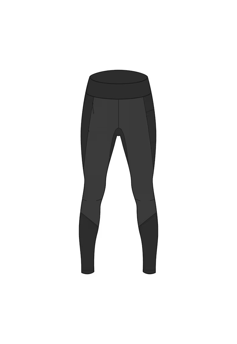 NORTHFINDER Colanti de schi pentru femei cu izolatie PrimaLoft® RINAVA - Negru
