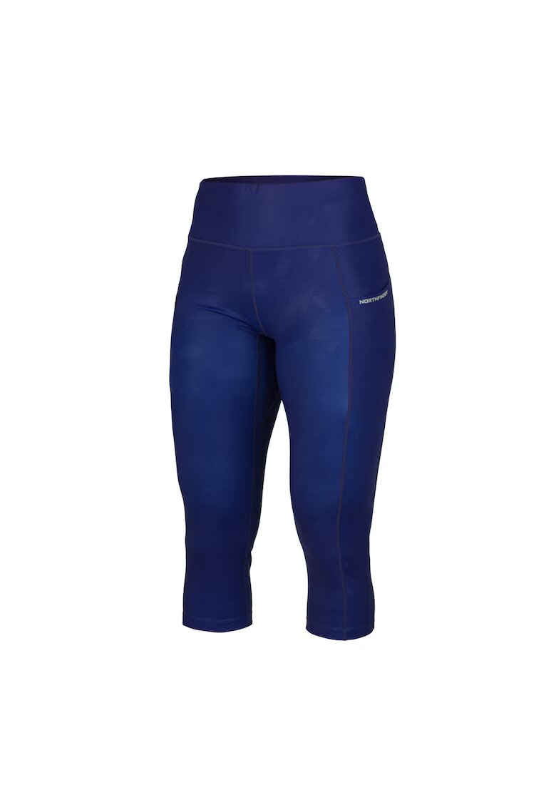 NORTHFINDER Colanti elastici 3/4 femei Terra