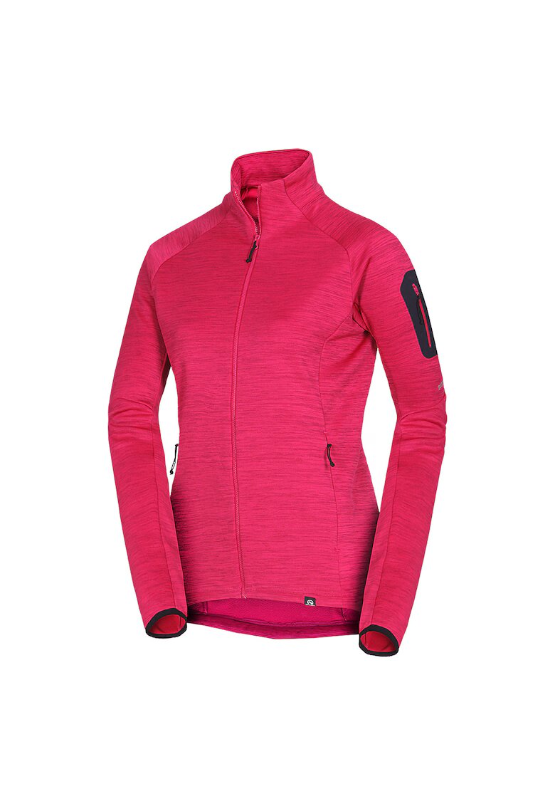 NORTHFINDER Fleece melange antipiling dama Tamara - Rosu